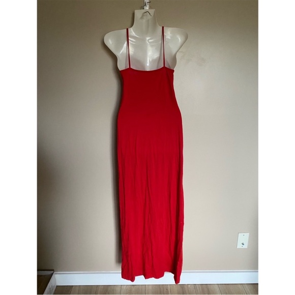 ◾️3/$25 Red Jersey Maxi Dress - Picture 3 of 4